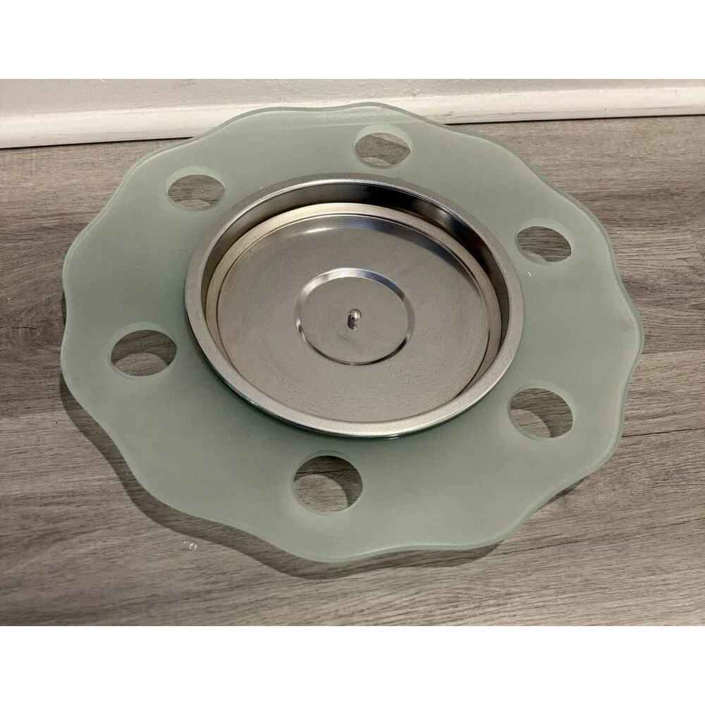 Trudeau Modern Tabletop Swiss Fondue Set